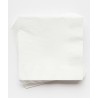 20 serviettes en papier - blanc