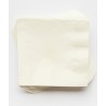 50 serviettes en papier - ivoire