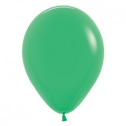 10 ballons vert jade