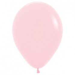 10 ballons rose pastel