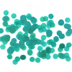 Confettis Happy Family - vert emeraude