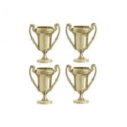 4 mini trophées