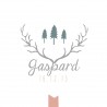 Faire-part "Gaspard" PDF