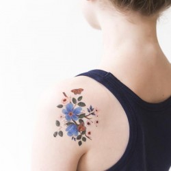 Tattoo éphémère - Lot de 2 - Monarch