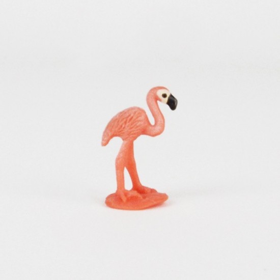 Mini figurine flamingo